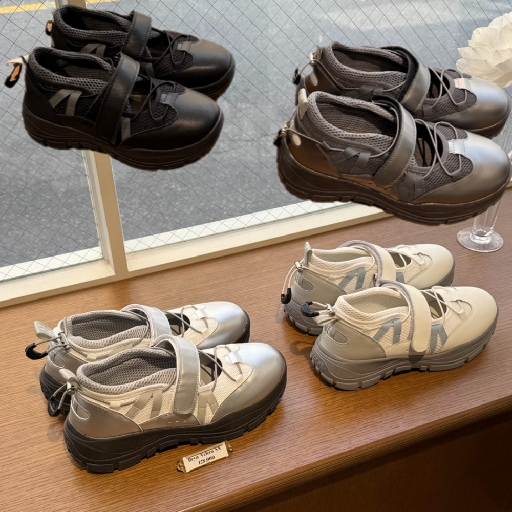 ヒール 5.5cm/BRYN VELCRO SNEAKERS(MESH) V2