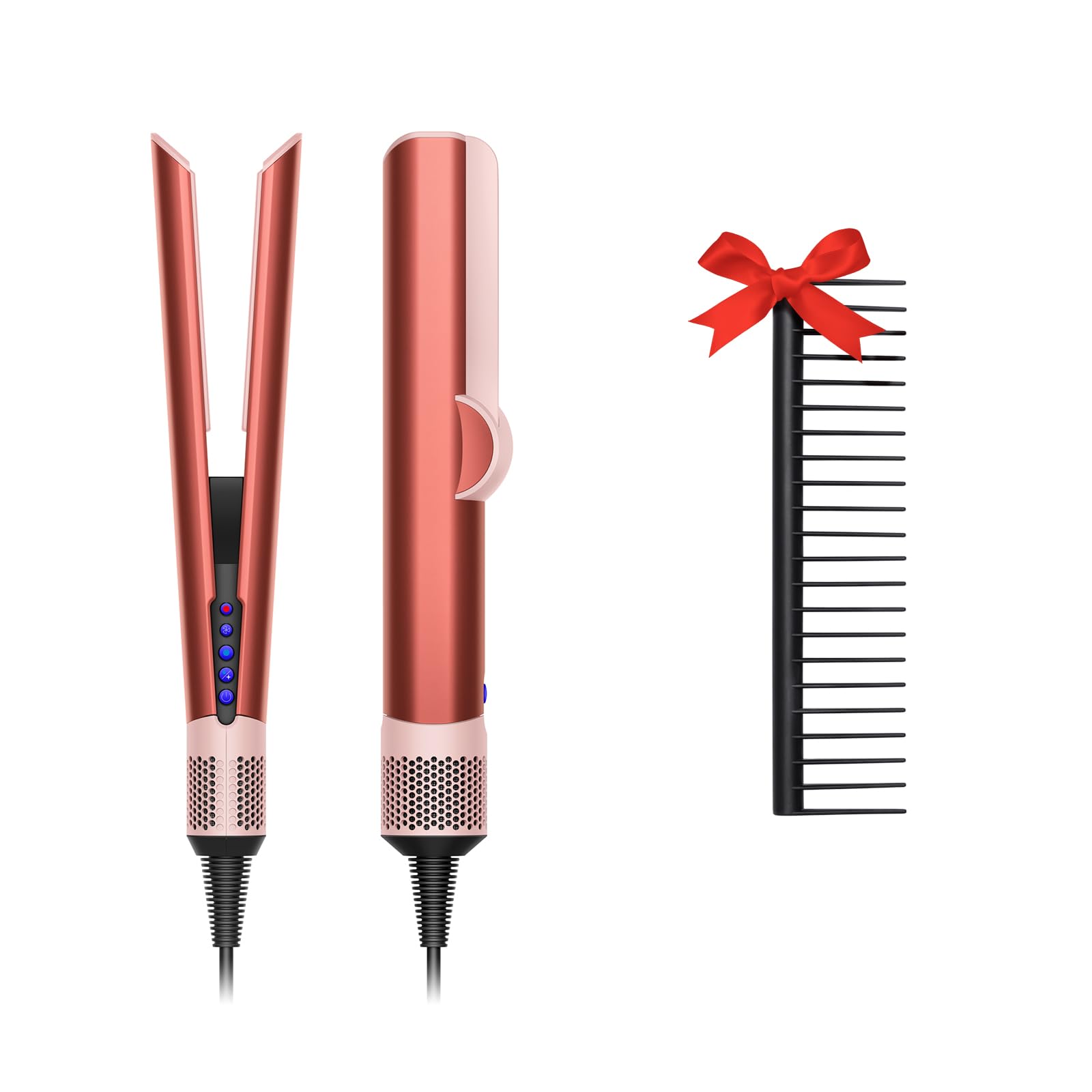 【限定ギフト コーム付き】Dyson(ダイソン) ドライヤー Dyson Airstraitストレイトナー 大風量 速乾 ストレートドライヤー ヘアドライヤー ヘアアイロン (HT01 SBP G) 45,251円