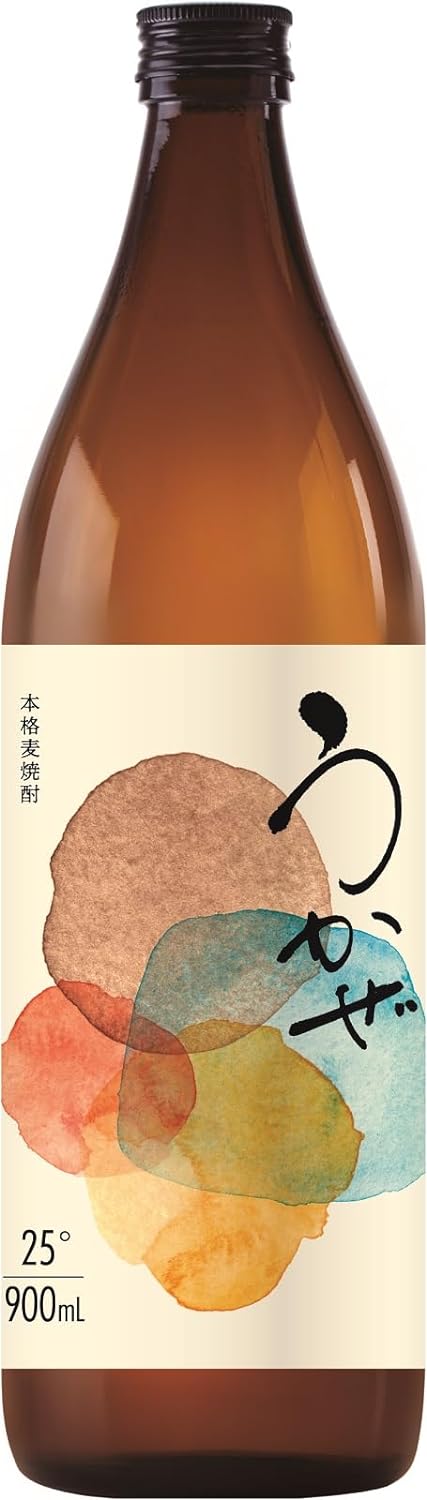 【送料無料】濱田酒造 うかぜ 麦 25度 900ml12本【本州(一部地域を除く)は送料無料】