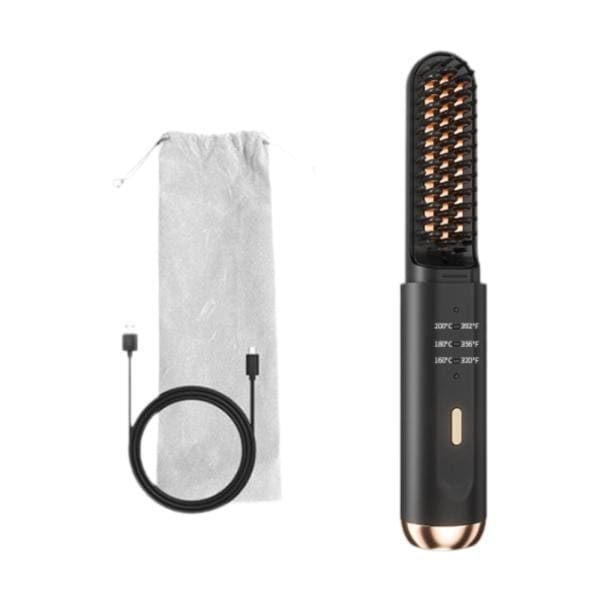 コードレス設計のストレートヘアブラシ