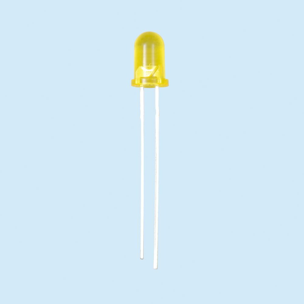 （まとめ買い）高輝度5mmLED黄（100個組） 86828 [x3セット]