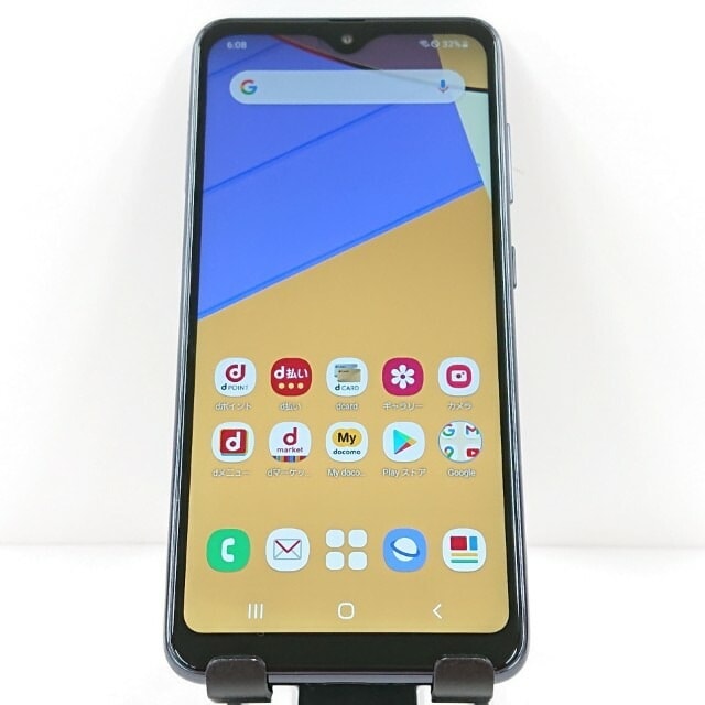 Galaxy A21 SC-42A ドコモ ブラック 送料無料 本体 c12517 【中古】