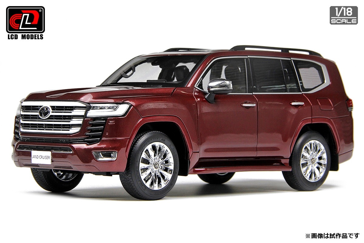 LCD MODELS 1/18 ランドクルーザー300 ZX レッド【LCD18013ZXRE】 ミニカー LCD18013ZXRE ランドクルーザー300 ZX RE
