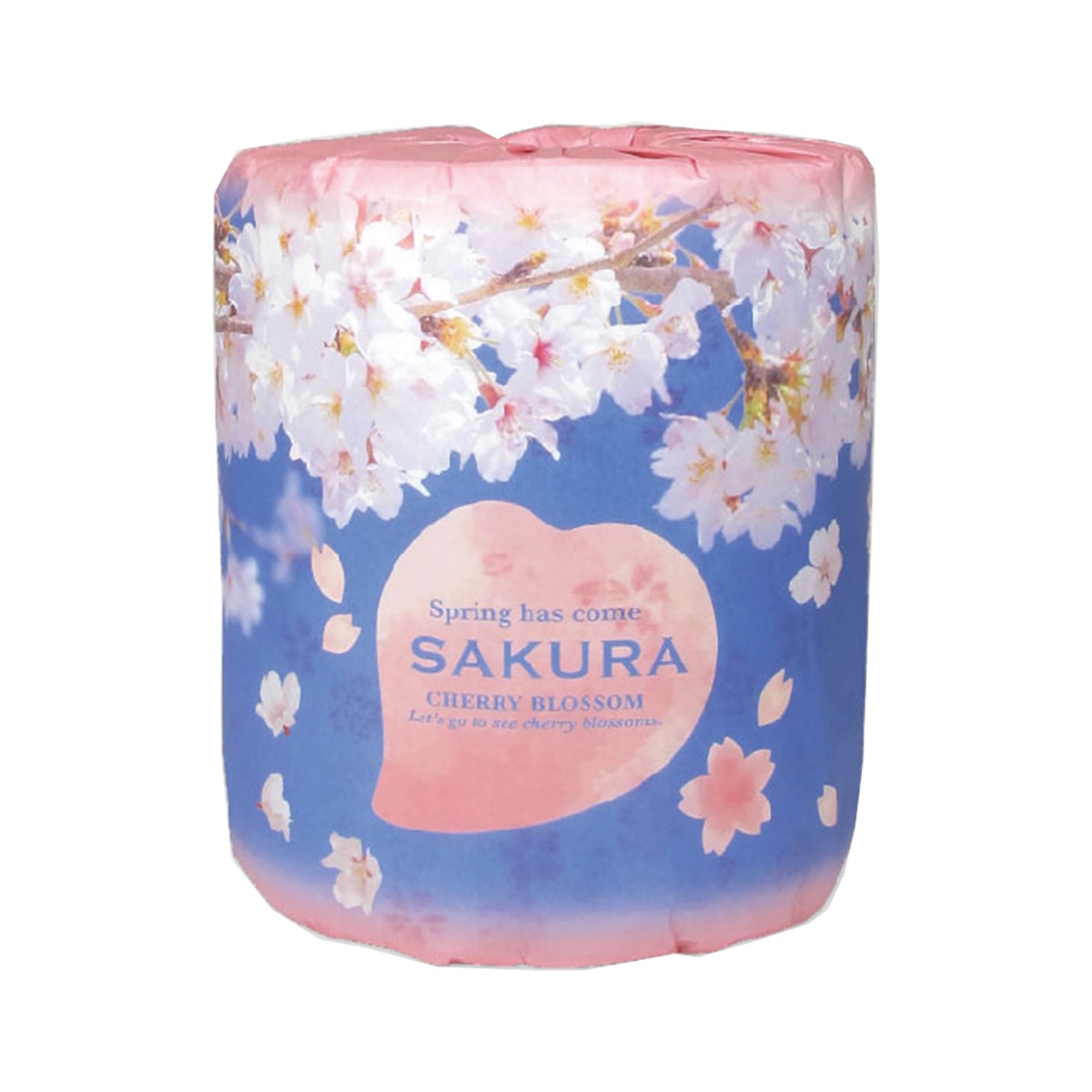 販促用トイレットペーパー 贈答用 粗品 景品 桜ロール ダブル30m 個包装 100個