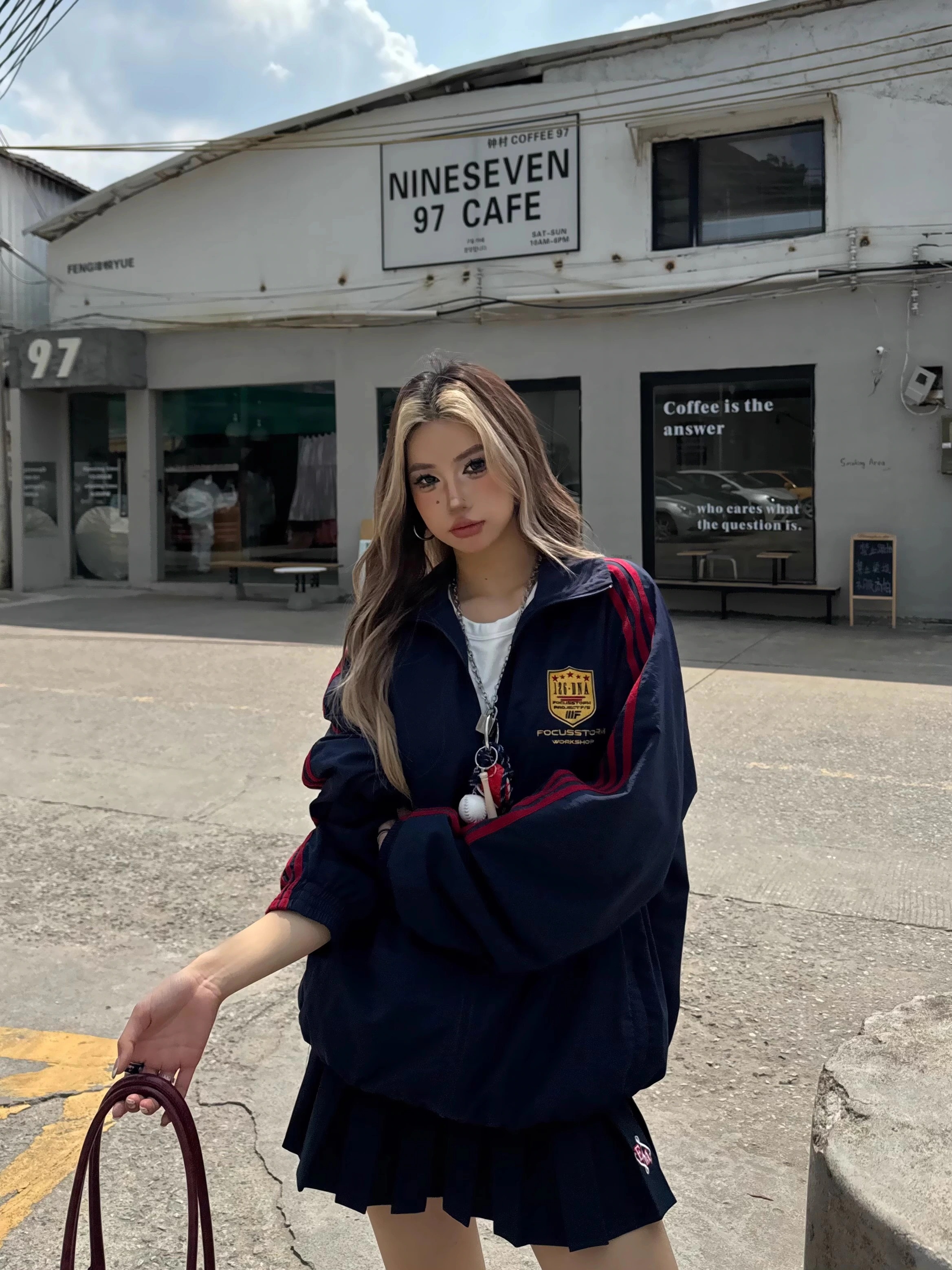 2025春夏 韓国 かわいい レディース ックアウターフーディーブルゾン長袖シルエットトップスサイド冬カジュアルファッション系サイズお出かけフル丈トラック