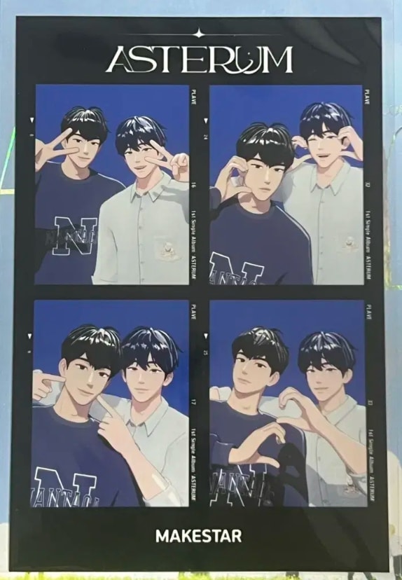 PLAVE プレイブ Photomatic Makestar Yejun Hamin 4cut photocard
