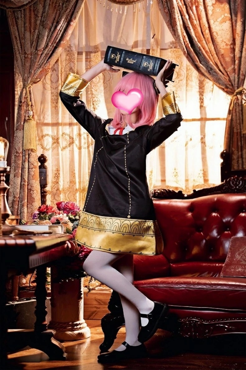 コスプレ コスチューム アーニャ・フォージャー Anya スパイファミリー Spy × Family コスプレ服 コスプレ変装服 コスプレグッズ かつら購入可能