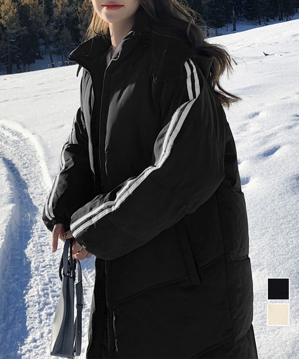 国内即納 中綿ダウンコートレディースアウター韓国風 87KFDN-001