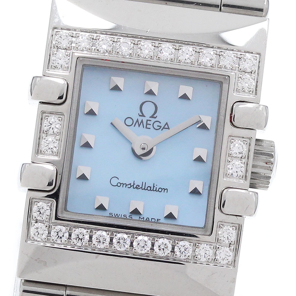 オメガ OMEGA 1537.74 コンステレーション ダイヤベゼル クォーツ レディース 良品 _651828【中古】