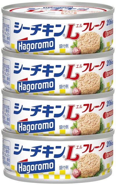 他サイト： はごろも シーチキンLフレーク (0626) 70g 4缶の商品画像