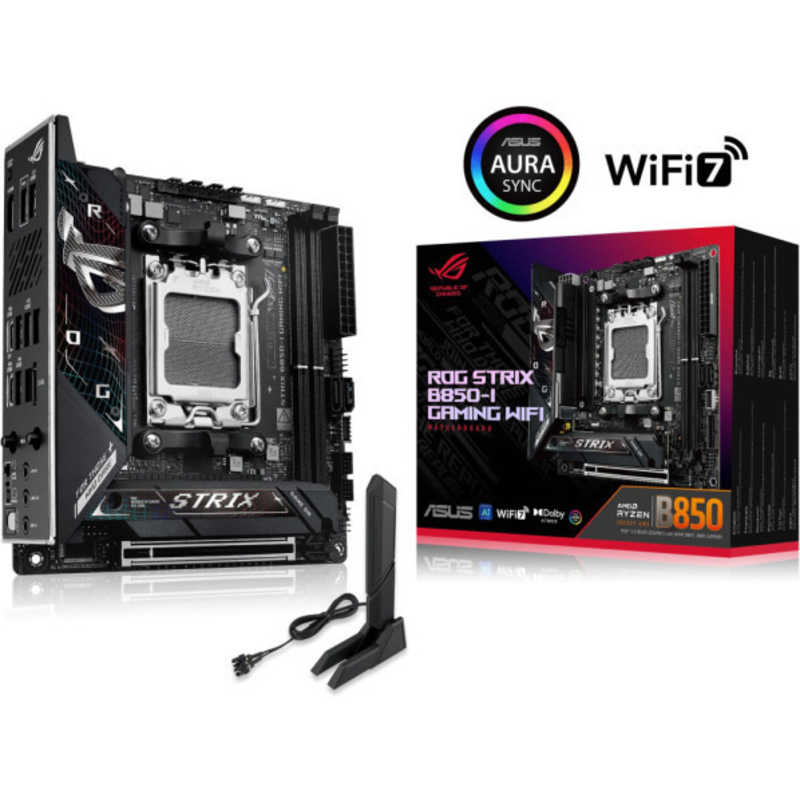 ASUS エイスース　マザーボード　ROG/STRIX/B850-I/GAMING/WIFI