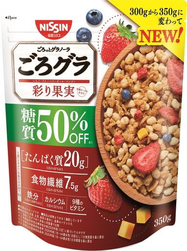 ごろグラ 糖質50%オフ 彩り果実 350Gのサムネイル