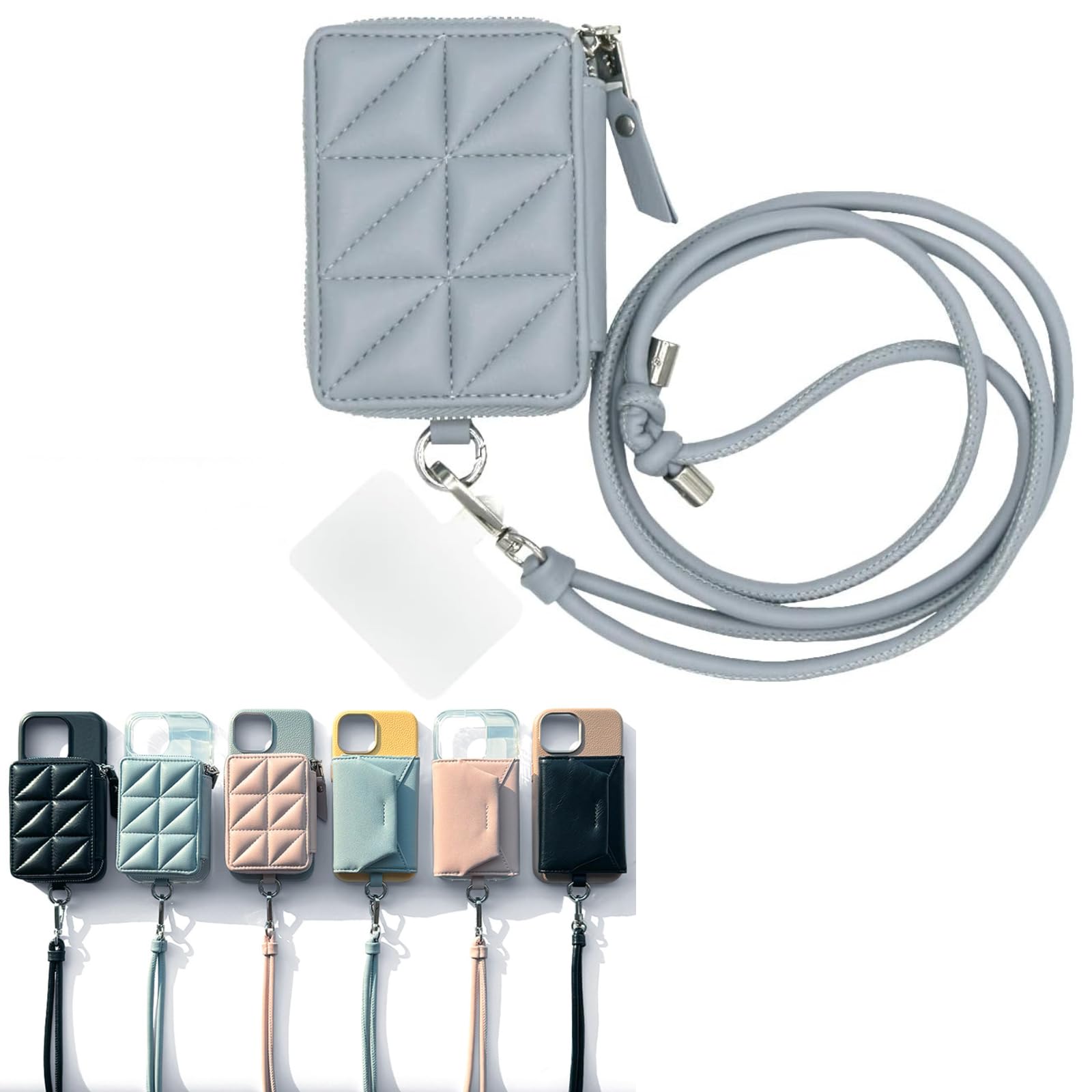 [UNiCASE] 公式 MagSafe対応 財布（ ミニウォレット ） [ MagSafe対応 iPhone が 財布 付き スマホショルダーに早変わり ] 落下防止 ストラップ付き 小銭入れ マグ