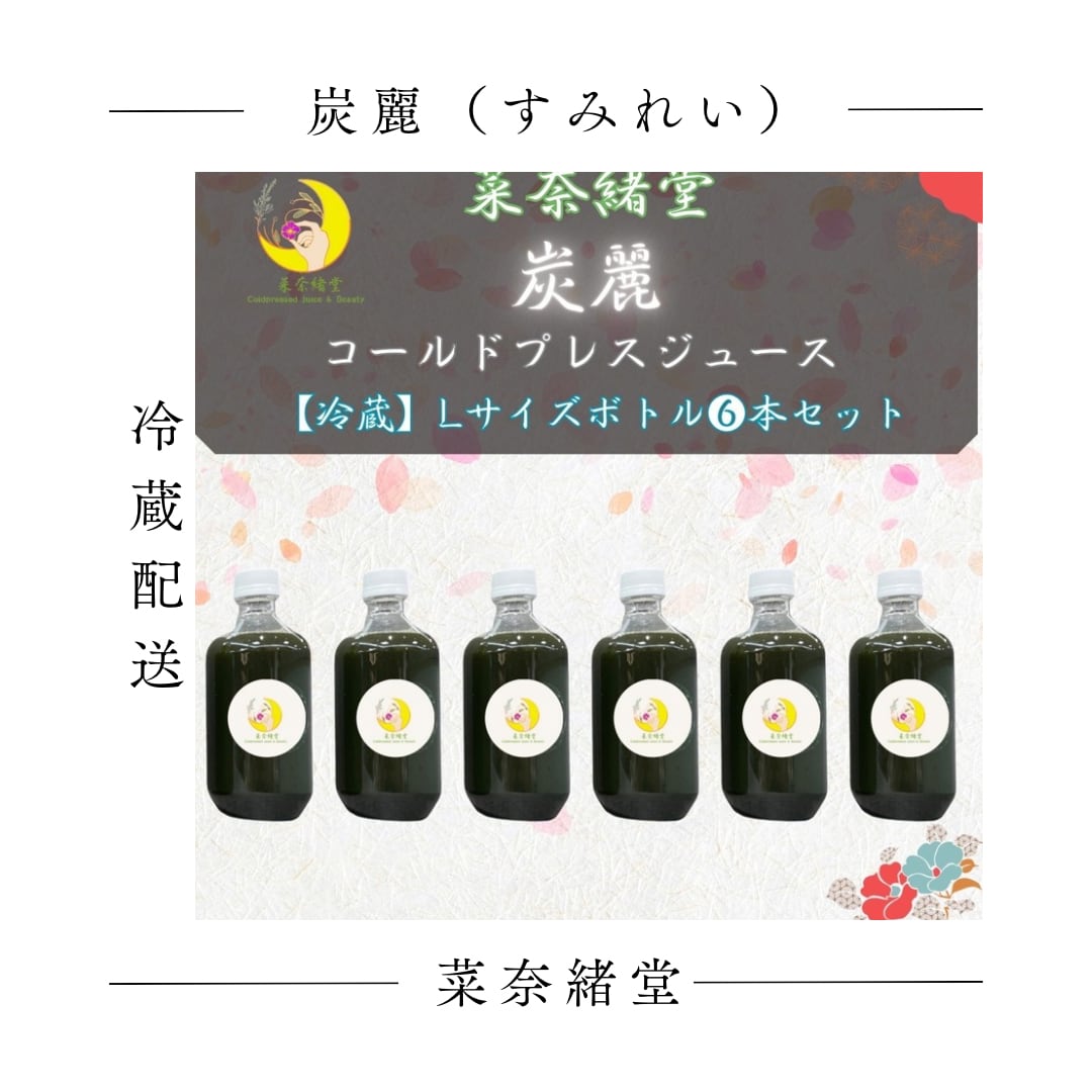 【冷蔵】 炭麗（すみれい） 500ml Lサイズ　6本