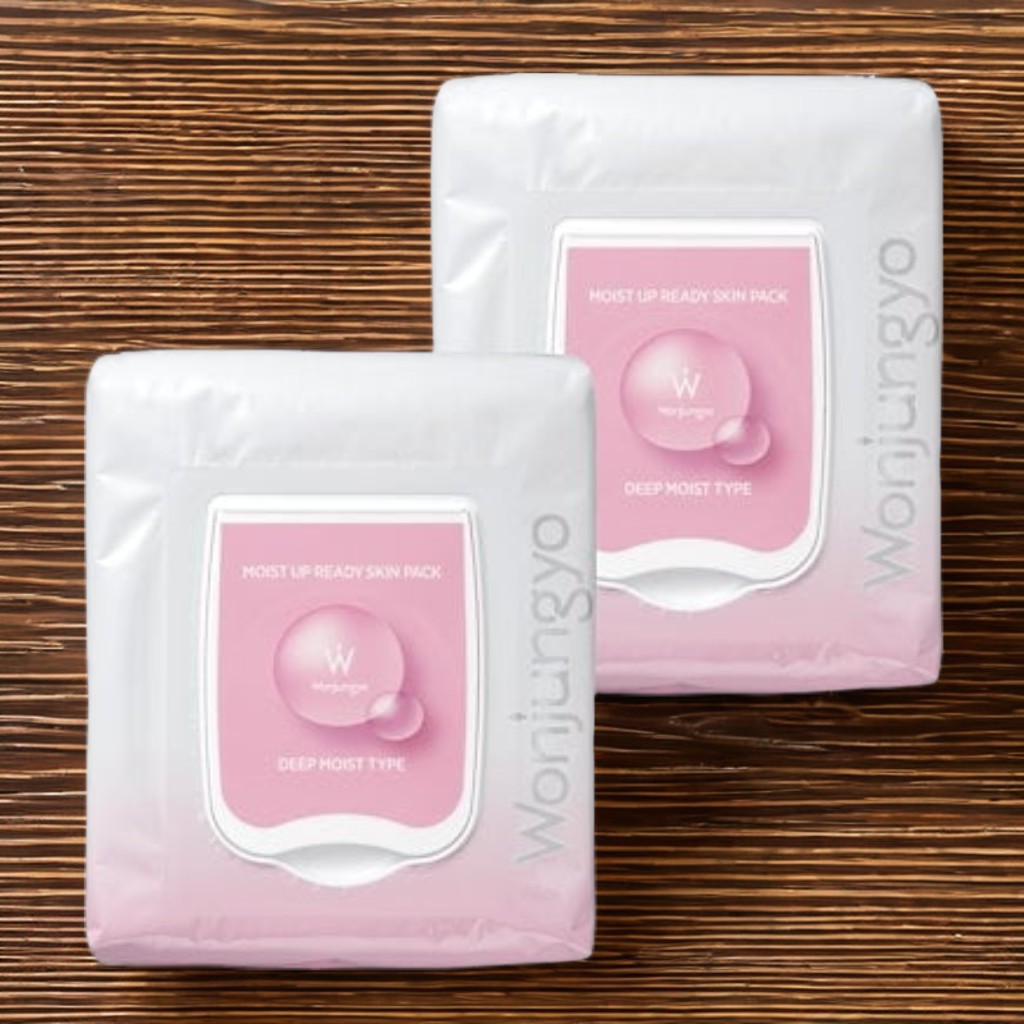 Wonjungyo (ウォンジョンヨ) モイストアップレディスキンパック DM 50枚入り 2個セット / フェイスパック 部分用シートパック 高保湿タイプ