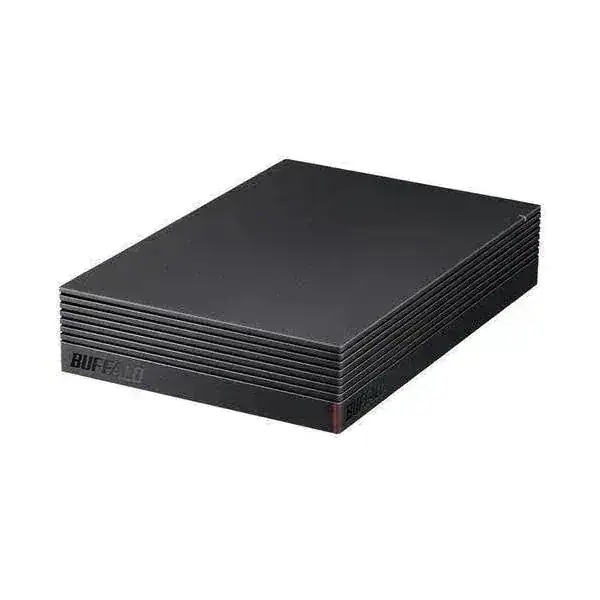 BUFFALO バッファロー HD-EDS6U3-BE ブラック 外付けHDD 6TB パソコン＆テレビ録画用
