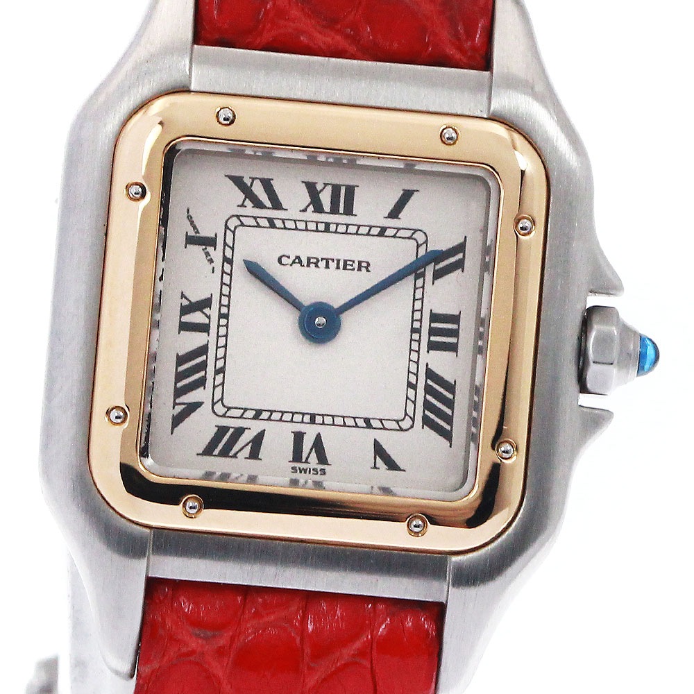カルティエ CARTIER W250295D パンテール SM YGベゼル クォーツ レディース _896374【中古】