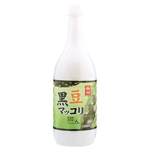 楊州　黒豆マッコリ－黒豆　１L　1BOX　15本入　　韓国 お酒 楊州 黒豆マッコリ 伝統的な酒 濁酒 清酒 だくしゅ どぶろく 濁醪 もろみ酒 濁り酒 にごりざけ 濁酒 だくしゅ濁醪