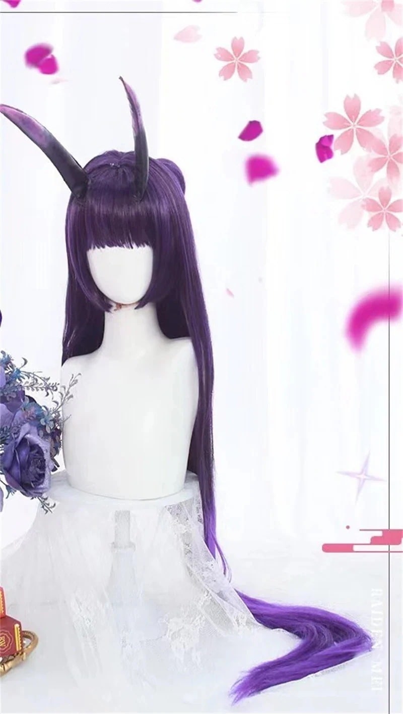 崩壊3rdcosplay雷律雷電芽衣ウィッグ