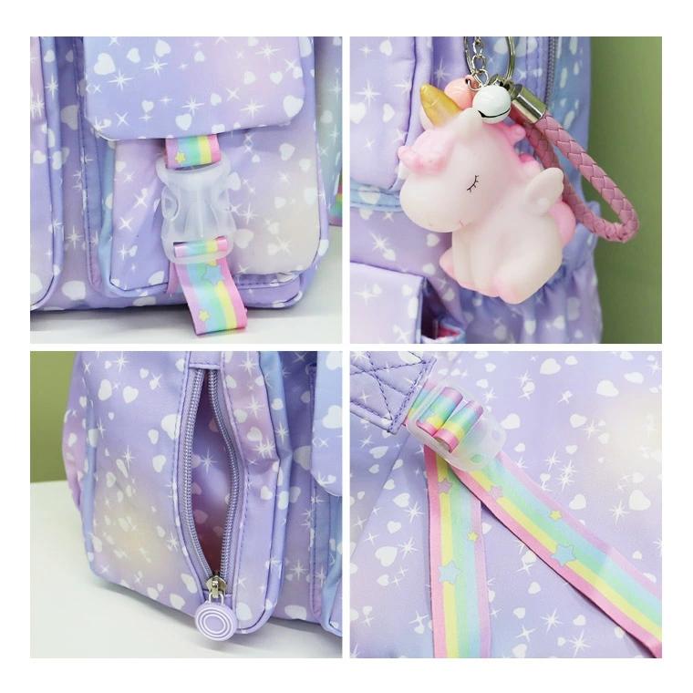 通園 軽い 通学 女子 小学生 リュックサック キッズ用品 可愛い 撥水 入園 リュック グラデーション 軽量 遠足 大容量 キッズ 女の子 かばん グラデーション 子供 幼稚園 5,440円