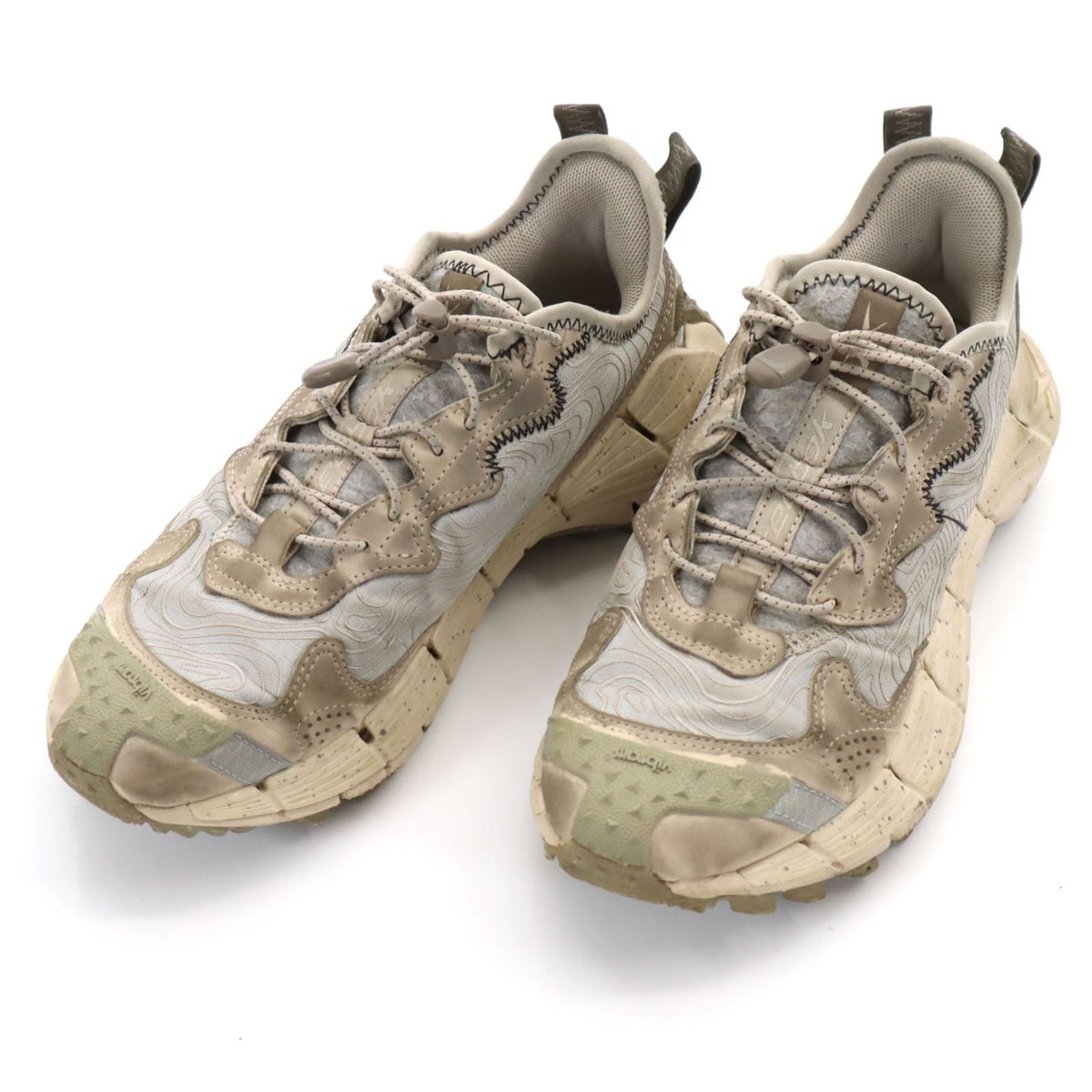 ヴィブラムソール スニーカー USA5 グレー系 レディース 古着