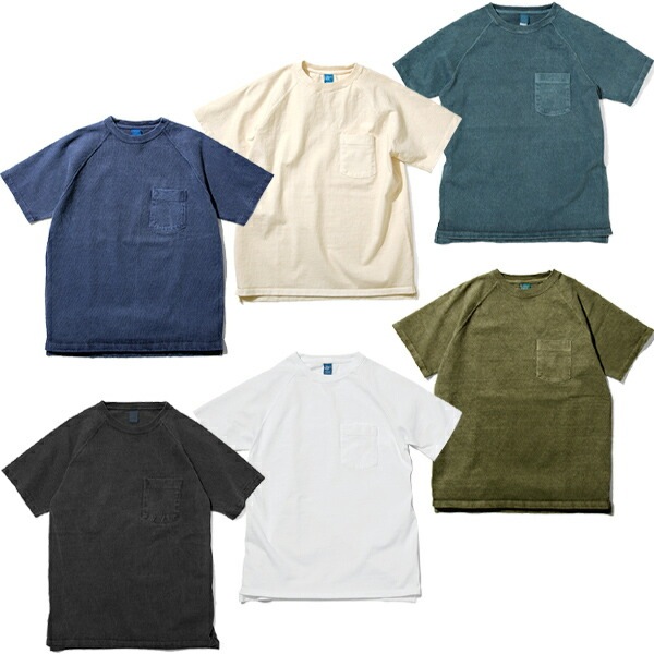 グッド オン ヘビージャージー ショートスリーブ ラグラン ポケットTシャツ 9オンス ヘビーオンス gost1101