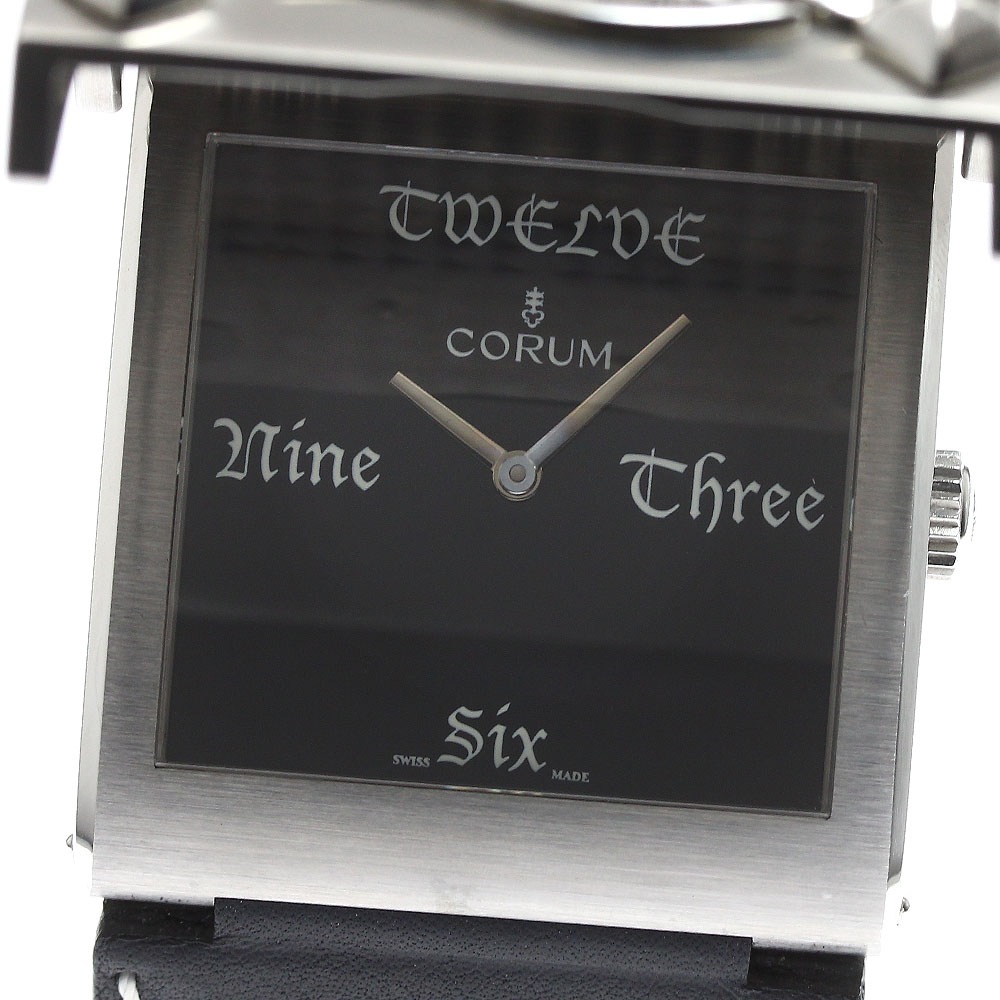 コルム CORUM 138.177.20 バッキンガム ワンダーカマー ジョリーロジャー 世界限定1000本 クォーツ メンズ _913949【中古】