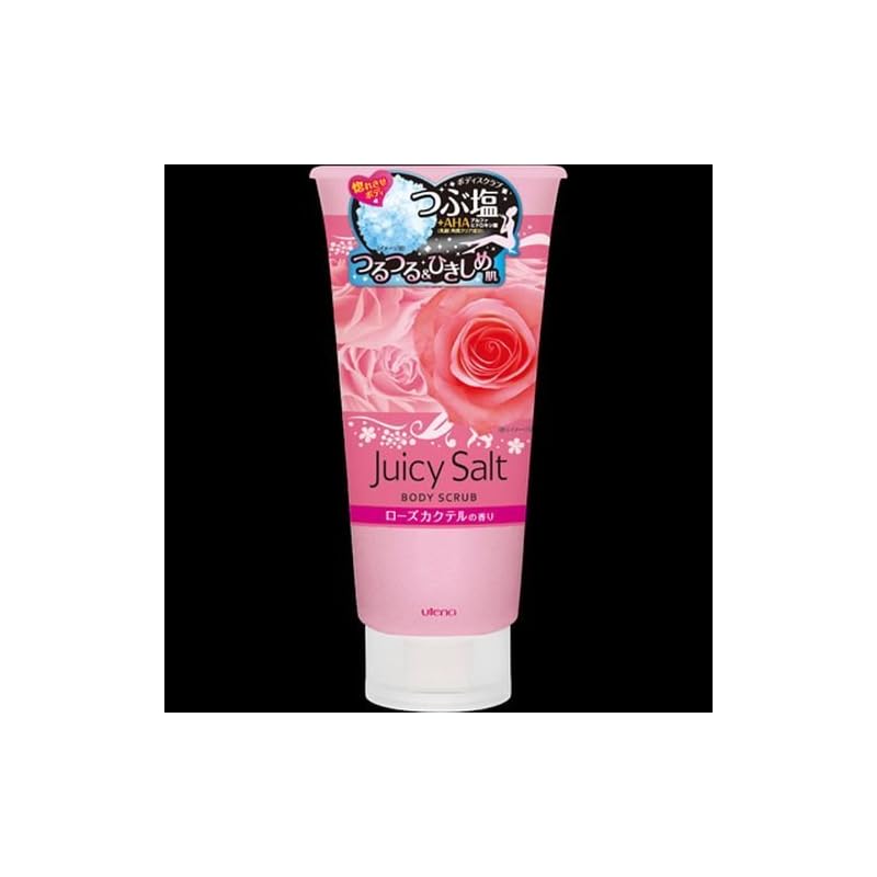 【まとめ買い】ジューシィソルト ボディスクラブローズ 300g 2セット