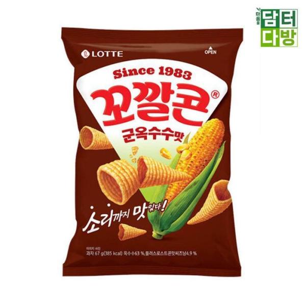 RGK172OSロッテ製菓 コーン 焼きとうもろこし味 67g X 20個 お菓子 7,581円