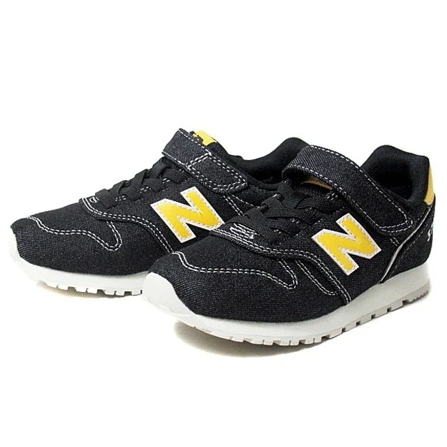 ニューバランス new balance YV373 DA2 BLACK-DENIM スタイル スニーカー 男の子 女の子 キッズ 運動 通園 通学 スクール 靴