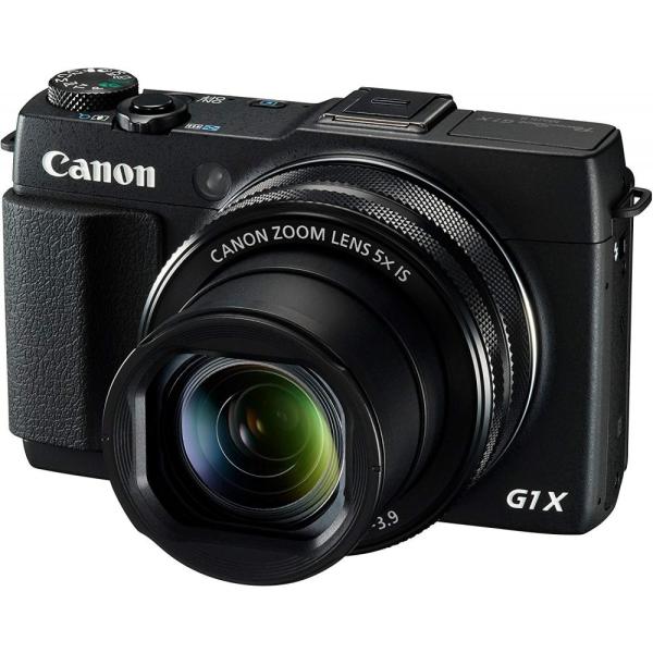 【中古】キヤノン Canon Power Shot G1 X Mark II 光学5倍ズーム F値2.0 PSG1X MARKII SDカード付き