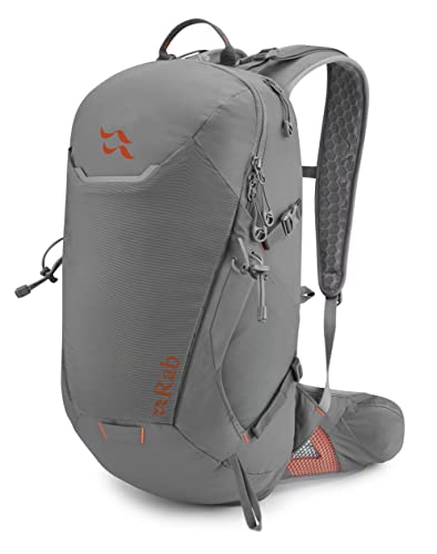 【日本限定モデル】  Liter, 20 Aeon Outdoors, and Hiking for Backpack Series Aeon Rab Iron 並行輸入品 Grey リュック・デイパック