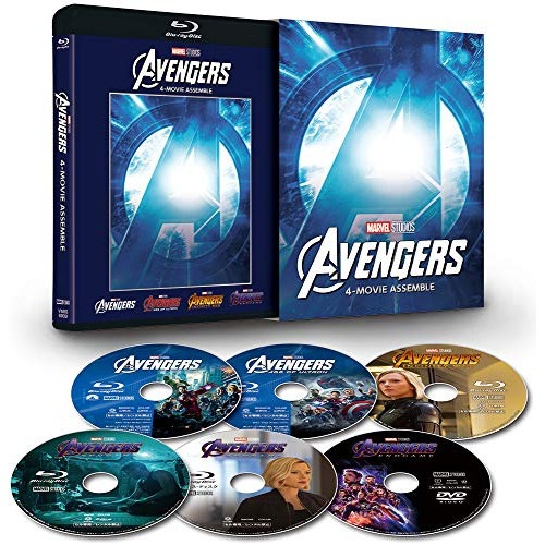 アベンジャーズ:4ムービー・アッセンブル(数量限定) ／ ロバート・ダウニー・Jr. (Blu-ray) VWBS-6909
