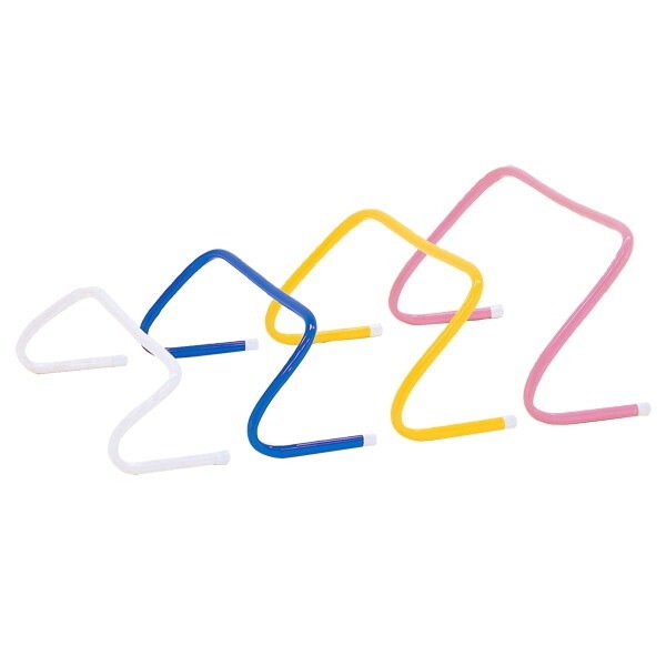 学校体育器具 フレキシブルハードル20 ブルー G1610 メーカー直送