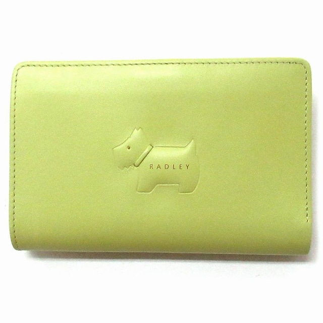 RADLEY LONDON ラドリーロンドン サイフ 財布 スコティッシュテリア レザー ラドリー ミディアム 二つ折り財布 S9352337 CELERY