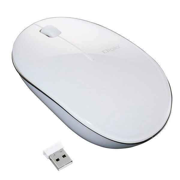 MUS-RKT153NW 無線 3ボタン Blue LEDマウス/ホワイト 4,593円