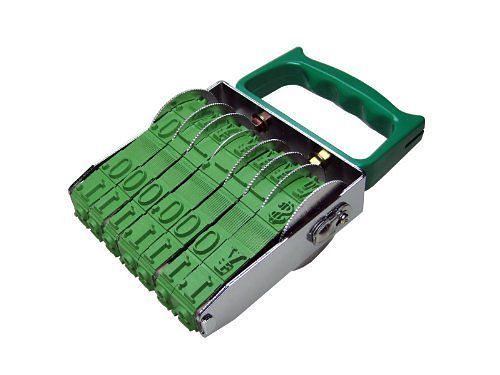 （まとめ買い）サンビー テクノタッチ回転印 金銭初号7連 TK-K07 00702731 [x3]