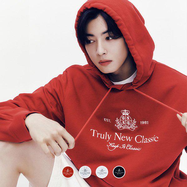 [] 024513 プリントテリーフードプルオーバー