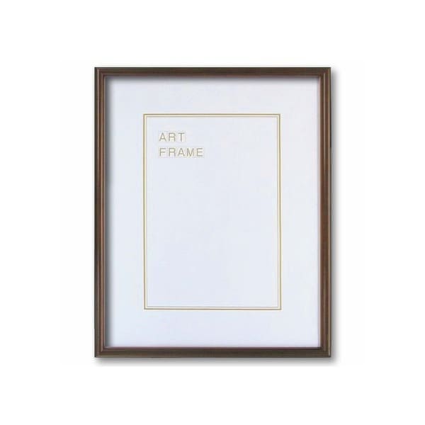 [木製額]温かみのある木製フレーム デッサン額 大衣サイズ（509x394mm） ブラウン