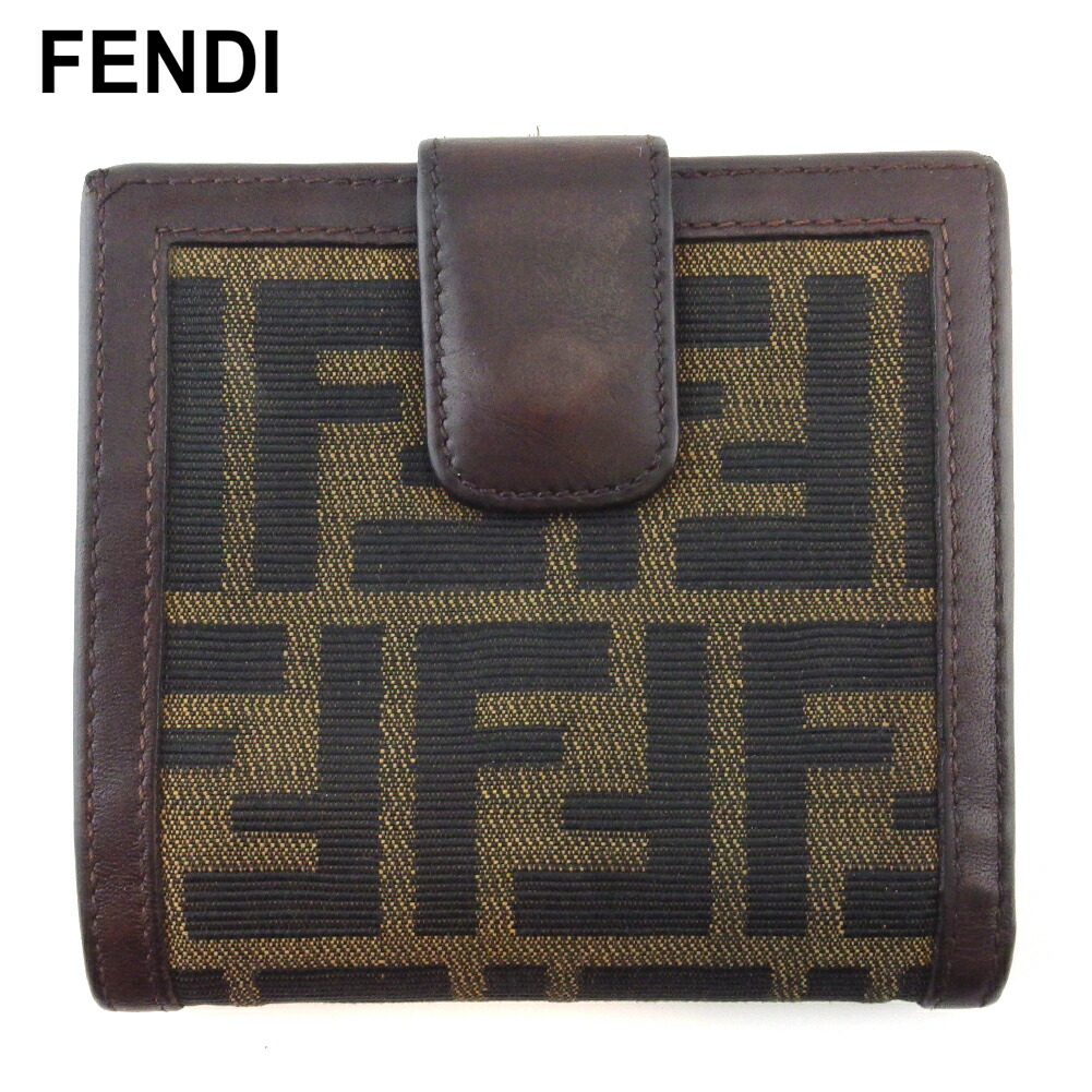 がま口 財布 二つ折り ミニ財布 ズッカ レディース メンズ ブラック ベージュ ブラウン 中古 22,114円