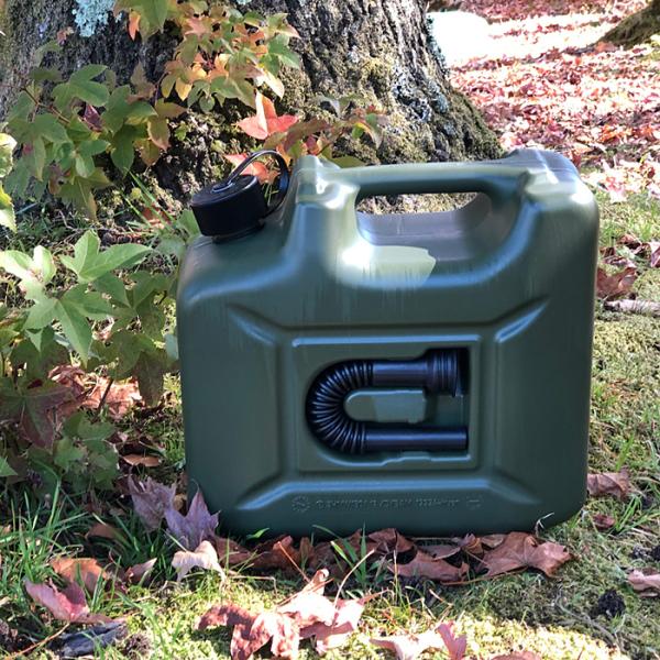 ポリタンク 10L 10リットル 灯油 燃料用 キャニスター 水 高品質 安全 ブランド メーカー ヒューナースドルフ タンク 入れ物 持ち運び 携帯 輸送 hunersdorff