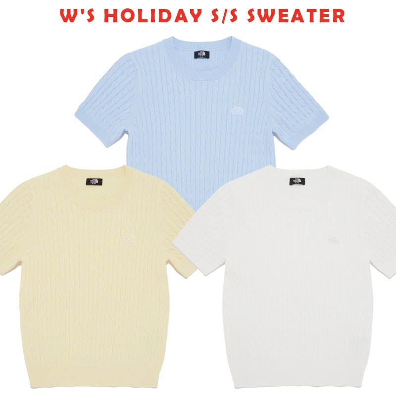 韓国正規品保証 関税負担なしNT7AR30A WS HOLIDAY SS SWEATERデイリー 基本 着装 男子 女子 人気 韓国 ファッション 男女共用 アウトドア