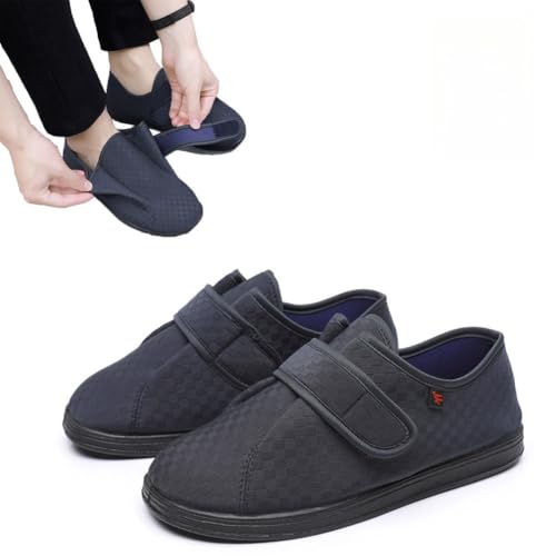 WEEOATAR 介護シューズ 介護靴 老人靴 シニアシューズ メンズ レディース スリッポン スニーカー 高齢者 院内用 超軽量 滑り止め 通