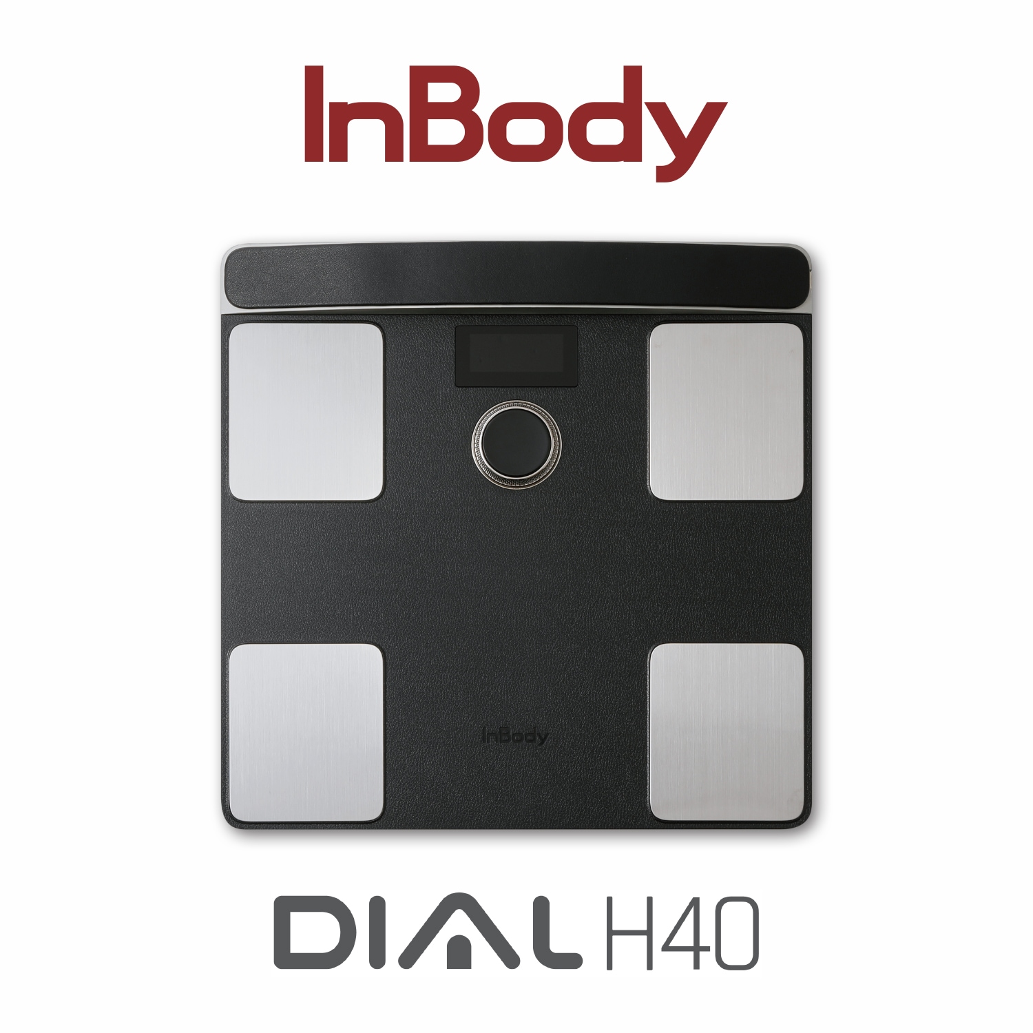 インボディ(InBody)体組成計 InBodyDial H40 ブラック　べージュ 年齢・性別による統計補正されずに測定可能 スマホ アプリ対応 インボディダイアル Bluetooth Wi-Fi