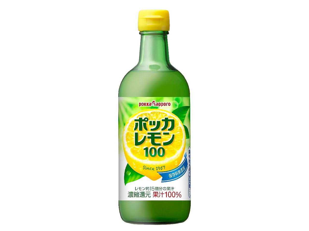 ポッカサッポロ ポッカレモン450ml×12本