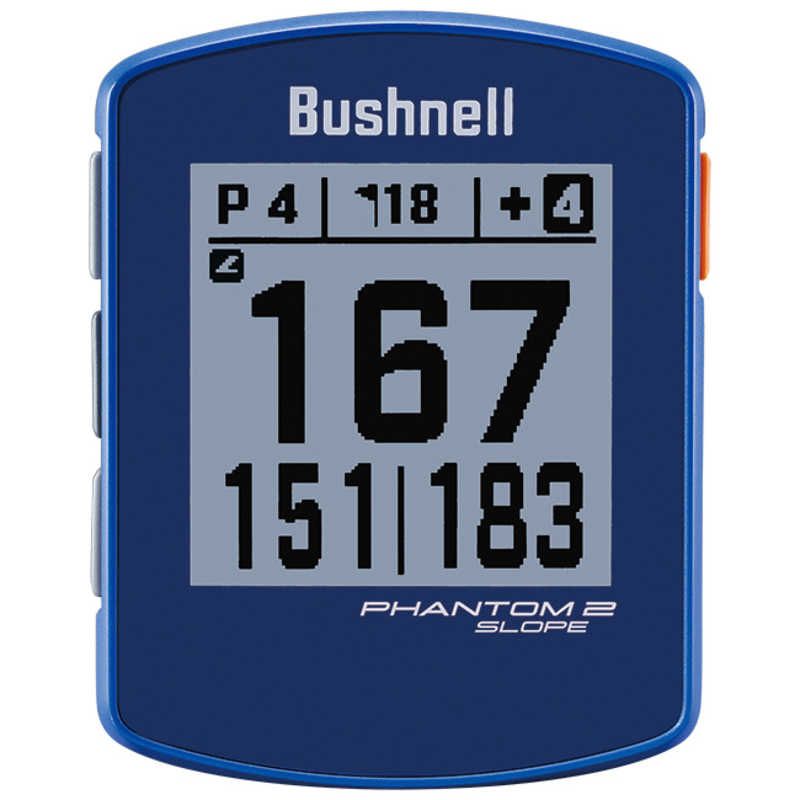 ブッシュネル　GPS ゴルフナビゲーション ファントム2スロープ ブルー　362172A