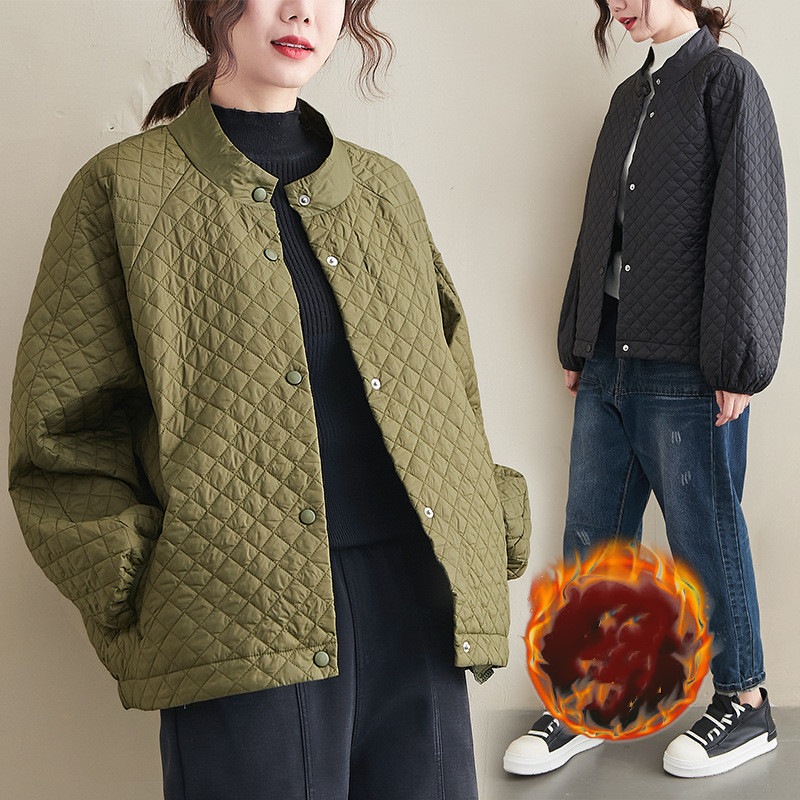 中綿ジャケット レディース コート 中綿 暖か ダウン風コート ジャケット アウター 中綿コート 防寒 服 コート 体型カバー カジュアル30代 40代