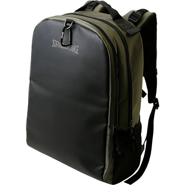 ヴァースボックスカーキXブラック バスケットバックパック (50012kh)