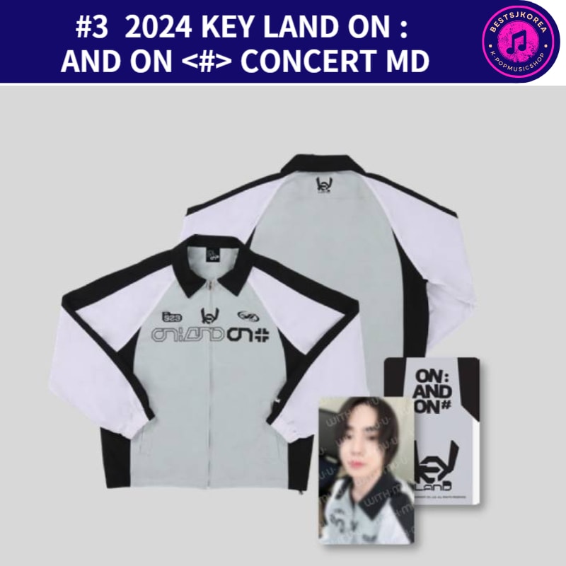 2024 KEYLAND ON : AND ON # CONCERT OFFICIAL MD (08 WIND BREAKER SET)
