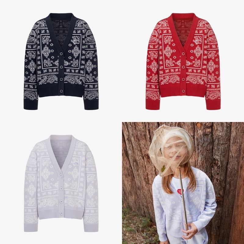 PAISLEY CARDIGAN ペアルックリンクコーデ